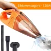 Dammsugare till Bilen - Portabel Effektiv Bildammsugare Orange