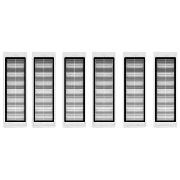 Dammsugarfilter för Xiaomi Roborock S5/S5 MAX/S6/S6 Maxv/S60/S65 6-pack