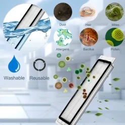 Dammsugartillbehör 22 delar Xiaomi Roborock S5 Max/S6 Pure/S6 MAXV/S50/S51/S55/S5/S60/S65/S6