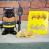 DC Comics Batman äggkopp och kakskärare