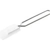 Dejskraber flad tåler 225 C 25 cm skaft rustfri stål