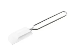 Dejskraber flad tåler 225 C 25 cm skaft rustfri stål