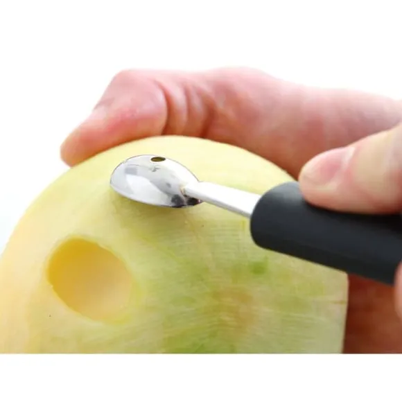 Dekorativ kniv för bollar av rostfritt stål, oval - Hendi 856017