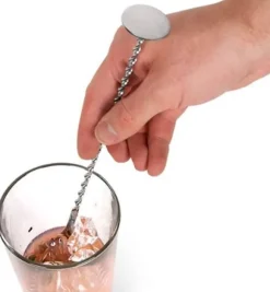 10 delar cocktailset, barset, shaker 750 ml - Rostfritt stål Silver
