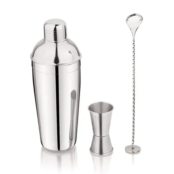 3-delat cocktailbartenderset. KINGHOFF KH-1705 Shaker