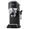 De'Longhi DEDICA EC 685.BK - Kaffemaskin med mjölkskummare - 15 bar - svart