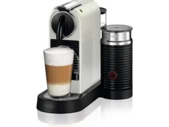 De'Longhi Nespresso CitiZ EN 267.WAE - Kaffemaskin med mjölkskummare - 19 bar - vit