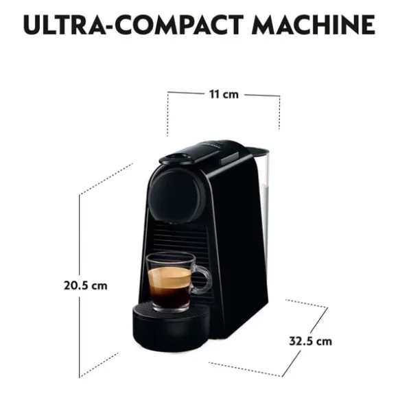 DeLonghi Nespresso Essenza Mini EN85, Svart