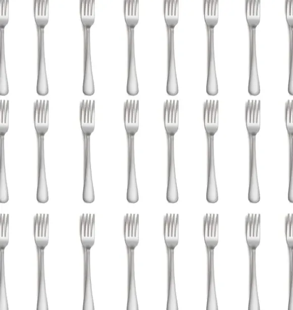 Dessertgaffel Rostfritt Stål 24-pack QUCHER