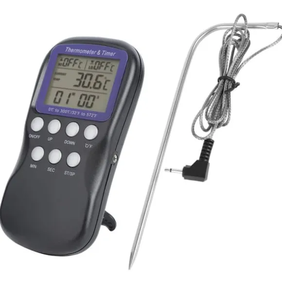 Digital Elektrisk Mattermometer för Ugn Grill Grill Matlagning Kökstillbehör