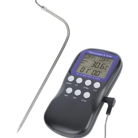 Digital Elektrisk Mattermometer för Ugn Grill Grill Matlagning Kökstillbehör