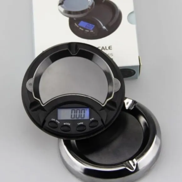 Digital Juvelerare våg 0.01g till 500 gram - Askfat