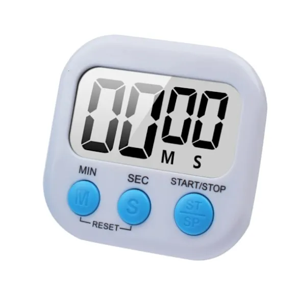 Digital köksklocka - Elektronisk timer med magnetfäste