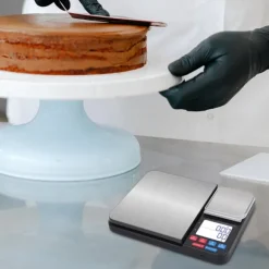 Digital köksvåg med dubbla vägplattor 10 kg/1g och 500g/0.01g