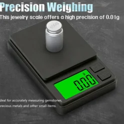 Digital köksvåg / precisionsvåg för smycken 200g/0,01g