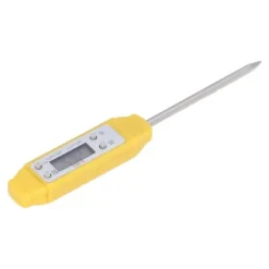 Digital mattermometer med hög precision - automatisk kalibrering, pennstil, gul