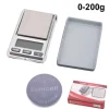 Digital mini våg 0,01g - 200g ink batteri CR2032 pocketscale .