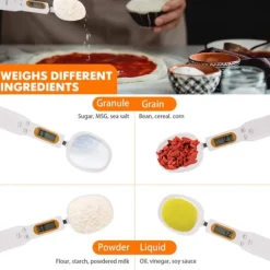 Digital Skedvåg 500 g / 0.1 g Vit