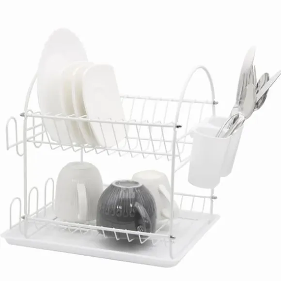 Diskavlopp 32x32x26cm BRUNBESTE BB-3566 Vit