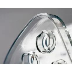 Diskbänksmatta - WENKO - Kristall - 31x27,5cm - Diskskydd - Transparent plast