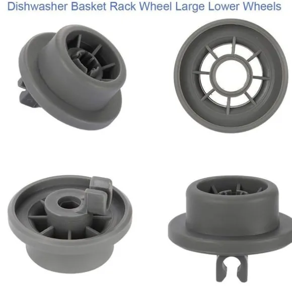Diskmaskin Nedre Korg Hjul Ersättning - 8 Pack, Kompatibelt med Bosch och Siemens Diskmaskiner