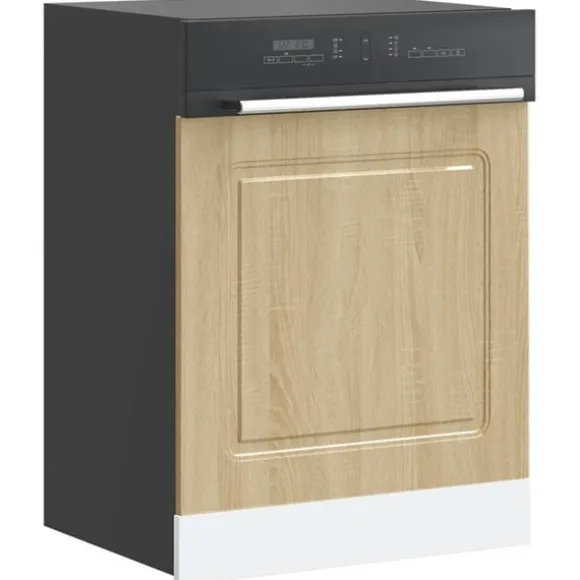 Diskmaskinspanel Kalmar sonoma-ek 60x1,5x67 cm konstruerat trä