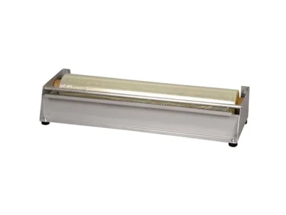 Dispenser, ABENA Cater-Line, 45 cm x 16 x 8 m, silver, stål, med sågblad, för film