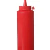 Dispenserbehållare för kalla såser 0,2l. röd - Hendi 558010