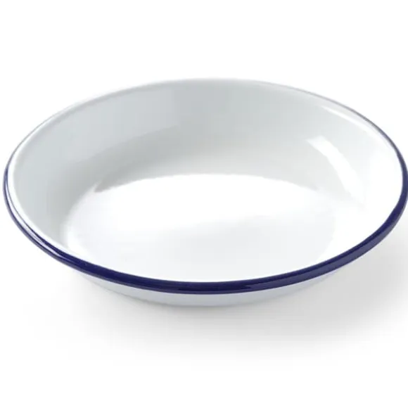 Djup emaljerad platta, vit, diameter. 220 mm Hendi 621264