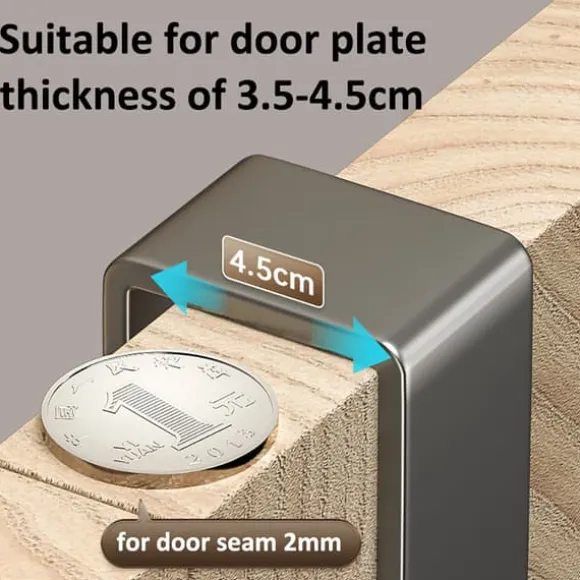 Dörrhängare i aluminium med 5 krokar – 32 cm