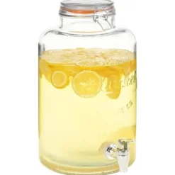 Dryckesautomater - Living Glasbehållare XXL med tappkran transparent 8 L