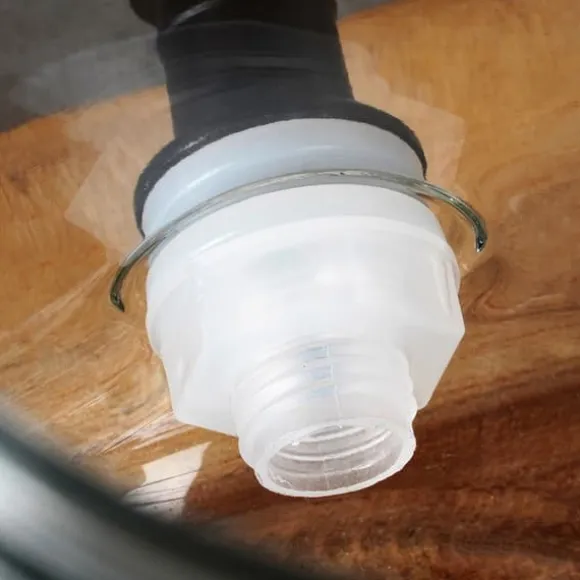 Dryckesdispenserburk i glas med kran 3,2L