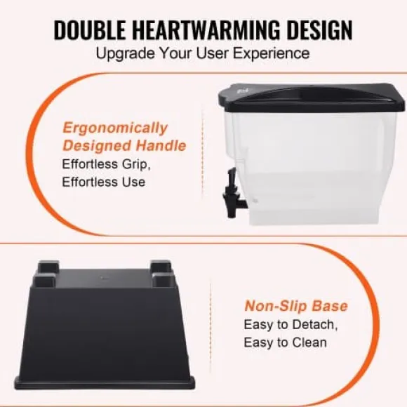 Dryckesdispenser, 45x20,4x53 cm, Plast