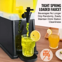 Dryckesdispenser, 45x20,4x53 cm, Plast