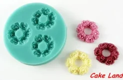 3D silikonform ROSKRANSAR