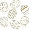 Duni Servetter Gyllene Ägg 3-lagers 33x33cm