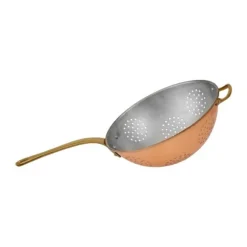 Durkslag - med handtag i mässing, Diameter-83:17 cm