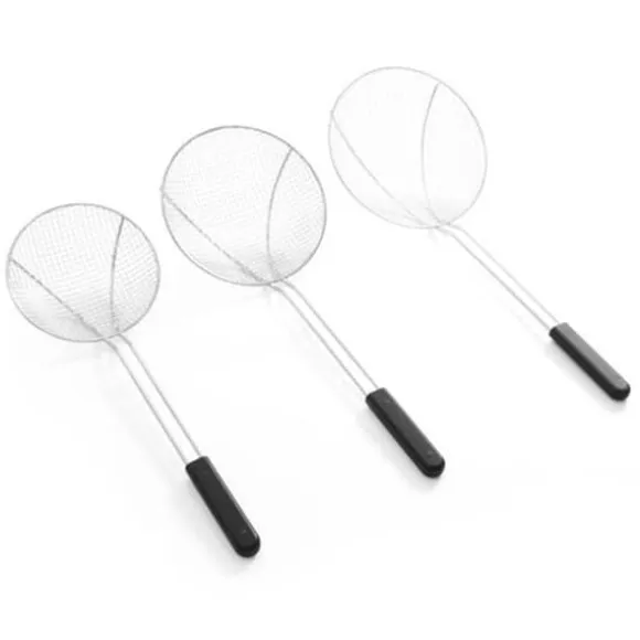 Durkslag, sil för fritering i olja, rostfritt stål. 260 mm - Hendi 640920