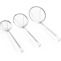 Durkslag, sil för fritering i olja, rostfritt stål. 100 mm - Hendi 640104