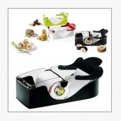 Easy Magic Rice Roll Sushi Maker Cutter Roller Kök DIY Matlagning Perfekt Magic Onigiri Sushi Tools [346]