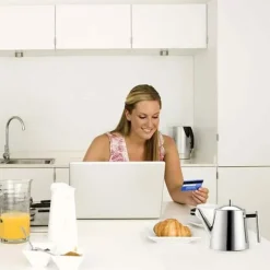 Easyworkz 1500 ml thé med avtagbar infuser i rostfritt stål