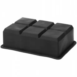 ECARLA silikone isterningbakke til 6 store isterninger 5x5x5cm FNL02
