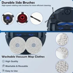 Ecovacs Deebot N30 Pro Omni Dammsugartillbehörssats