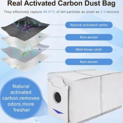 Ecovacs Deebot N30 Pro Omni Dammsugartillbehörssats