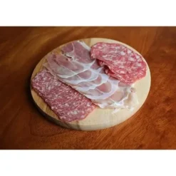efo Skärbräda Rund i Trä - Rund Serveringsbricka - Liten Skärbräda — Storlek 20 cm
