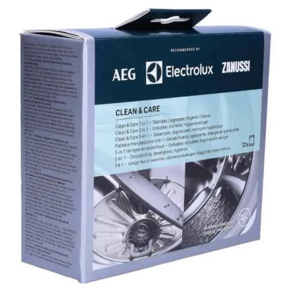 Electrolux Clean & Care Box / 9029791267 Anti-kalk rengöringsmedel för tvätt- och diskmaskiner (Tyskland Import)