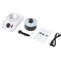 Elektrisk chokladsmältare - tempereringsmaskin - 40 W - 1 skål - 30–85 °C justerbar - 220–230 V, 50–60 Hz - svart