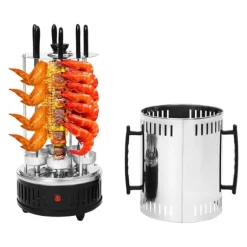 Elektrisk Grill, 1000W Effekt, Maximal Temperatur 400-500?, Spänning 220-240V, Fristående Monterings Typ