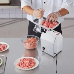 Elektrisk Köttkvarn, Kommersiell Modell, 9,2 Lbs/Min, Korvfyllare för Kök