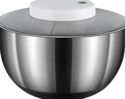 Elektrisk salladstork, frukt- och grönsakstork, 4,5L stor automatisk salladsgrönsakstork, USB-laddningsbar salladstork, sallad, frukt- och grönsaksto | CDON
